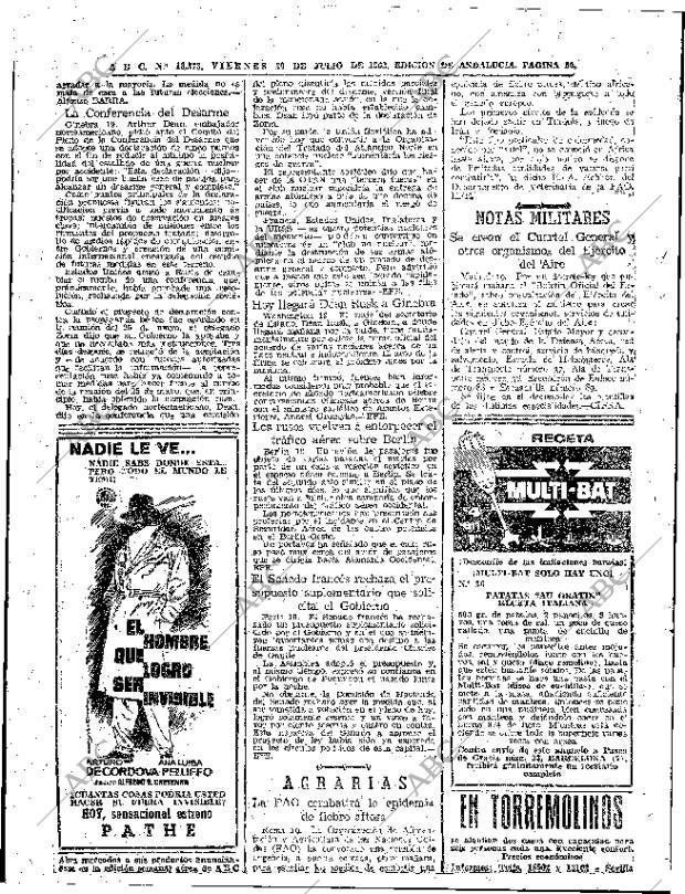 ABC SEVILLA 20-07-1962 página 20