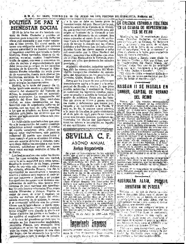 ABC SEVILLA 20-07-1962 página 22