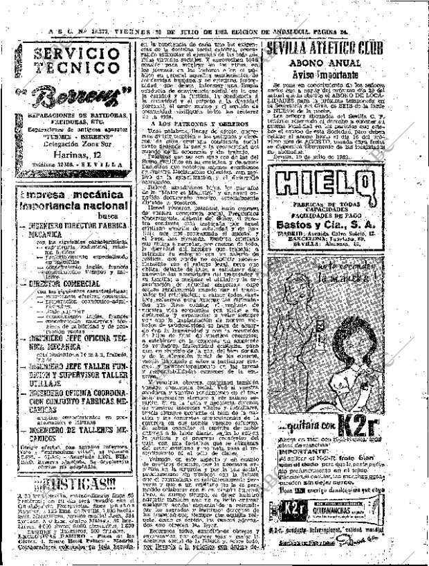 ABC SEVILLA 20-07-1962 página 24
