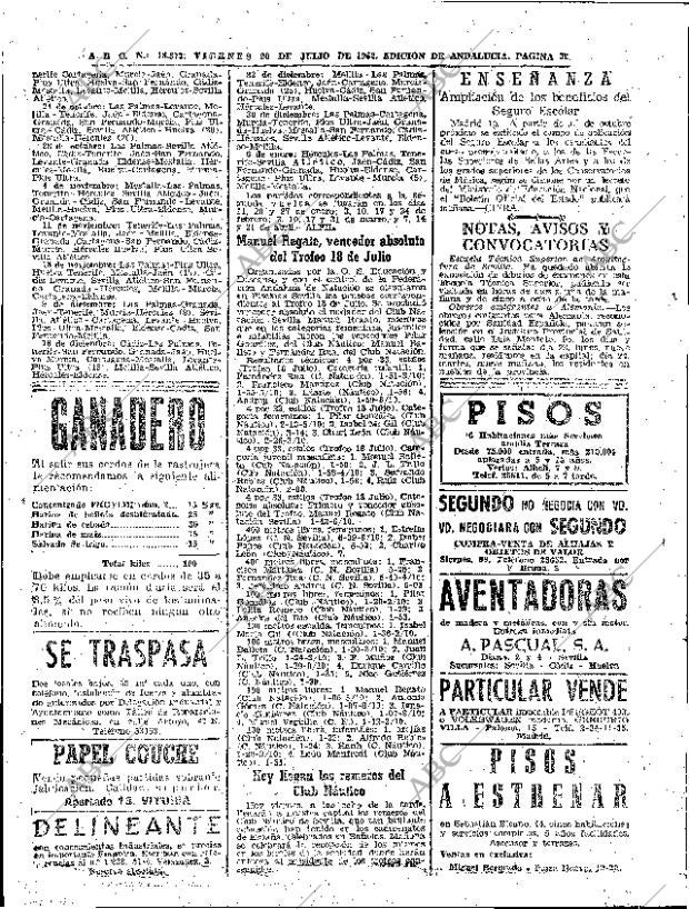 ABC SEVILLA 20-07-1962 página 32