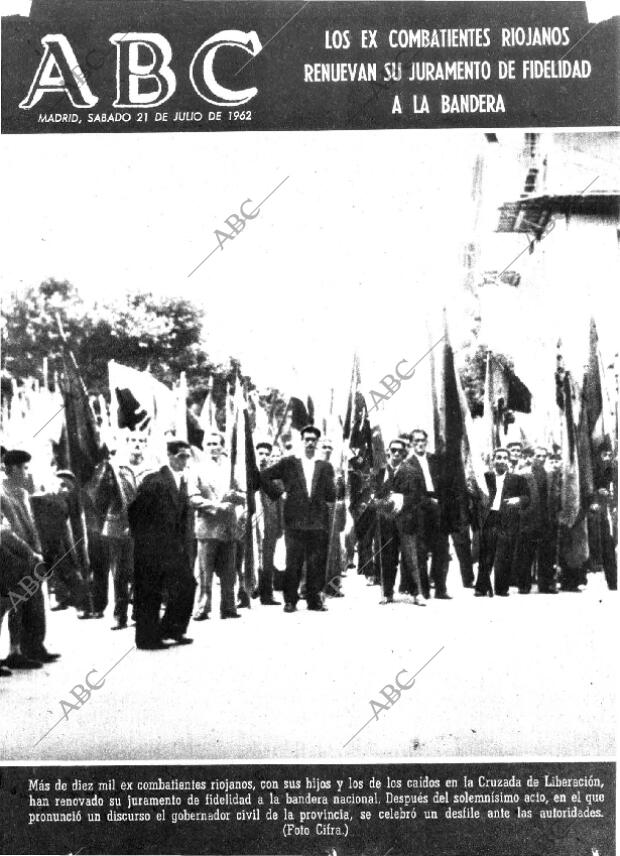 ABC MADRID 21-07-1962 página 1