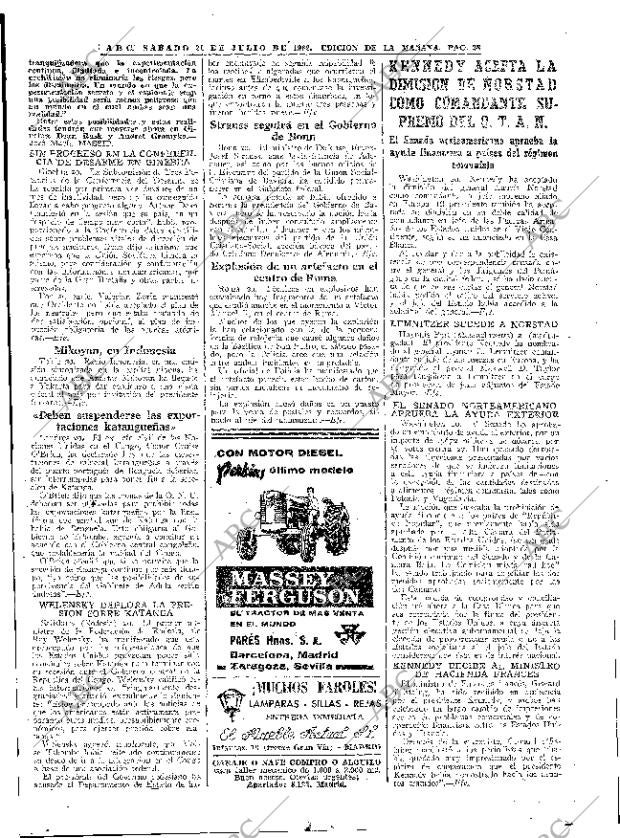 ABC MADRID 21-07-1962 página 28