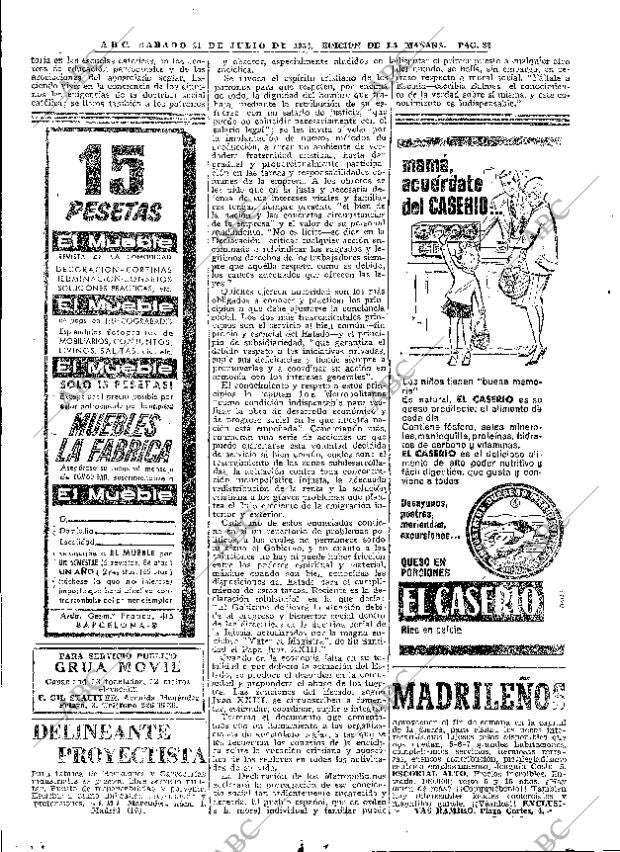 ABC MADRID 21-07-1962 página 32