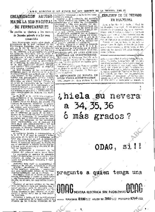 ABC MADRID 21-07-1962 página 33