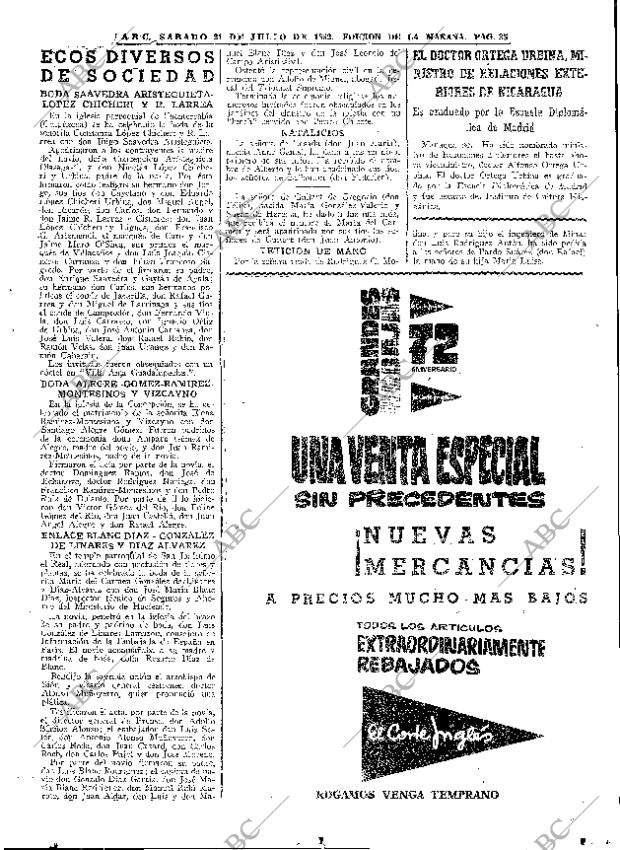 ABC MADRID 21-07-1962 página 35
