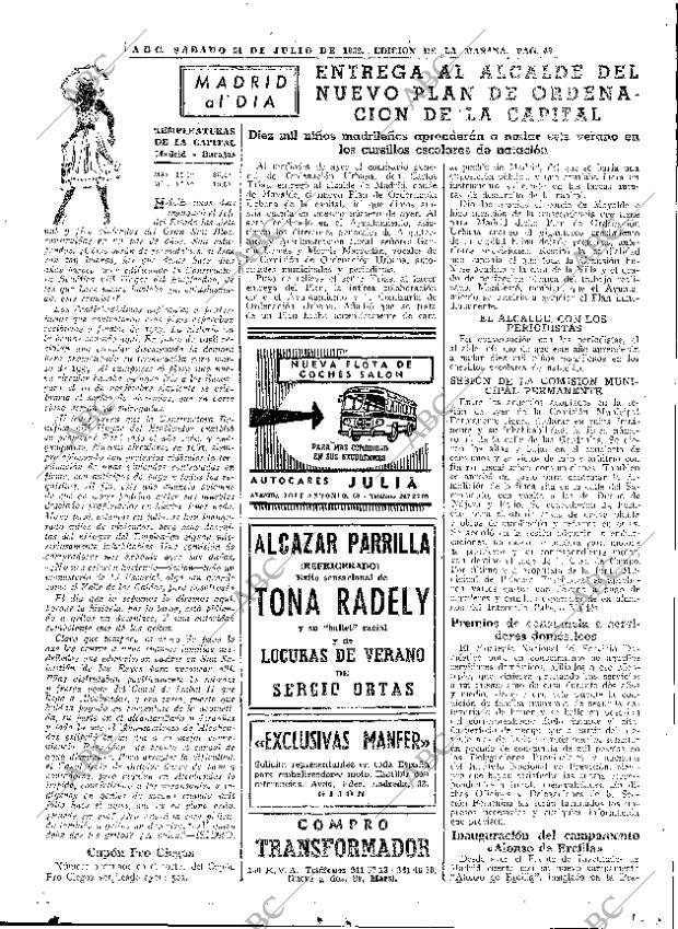 ABC MADRID 21-07-1962 página 43