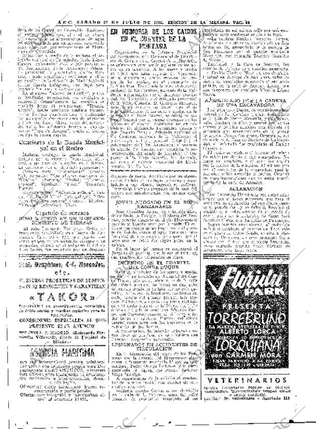 ABC MADRID 21-07-1962 página 44
