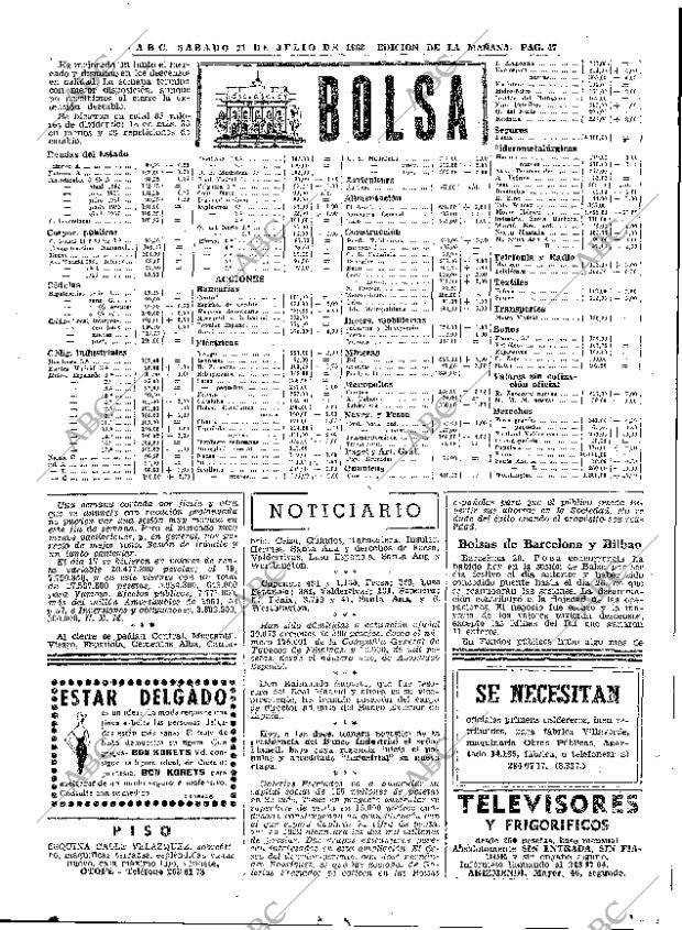 ABC MADRID 21-07-1962 página 47