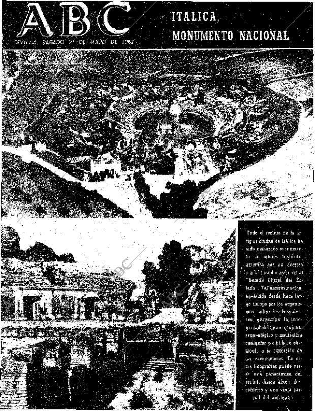 ABC SEVILLA 21-07-1962 página 1