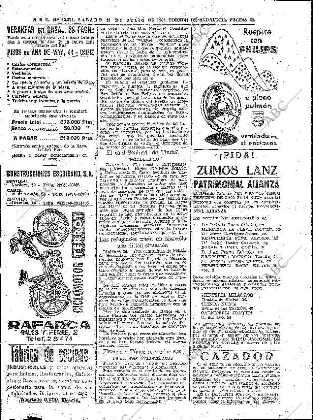 ABC SEVILLA 21-07-1962 página 22