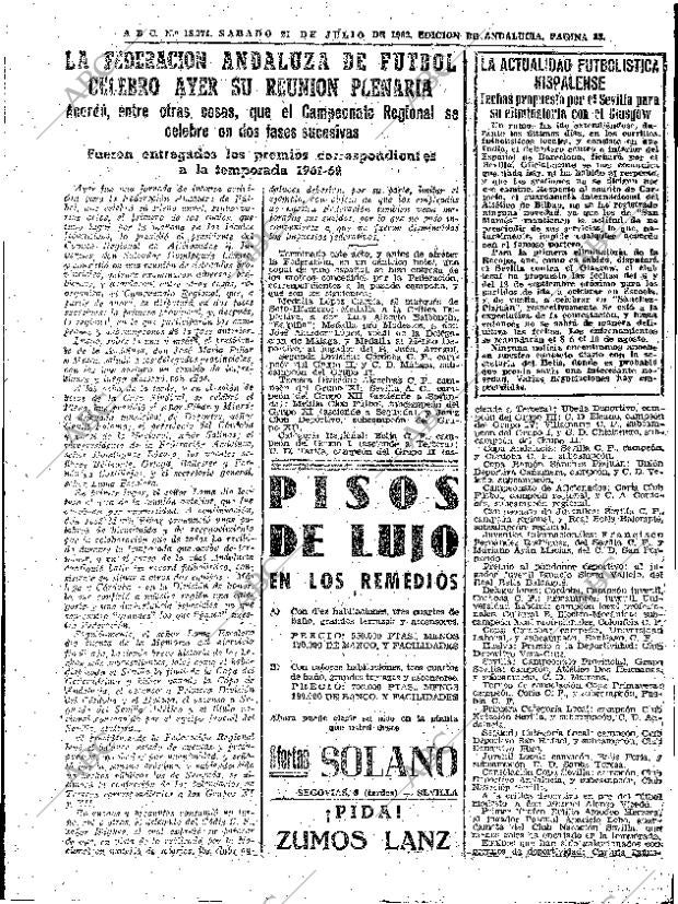 ABC SEVILLA 21-07-1962 página 33