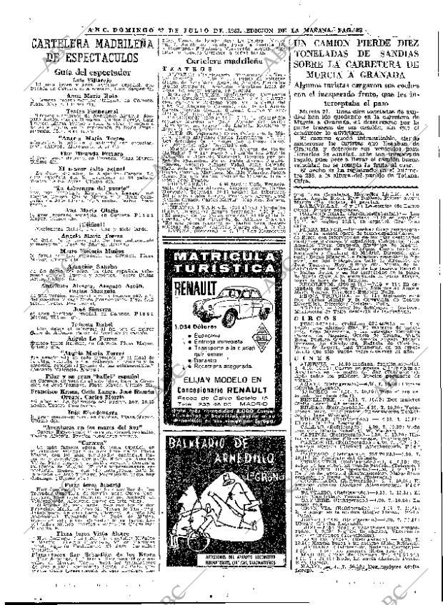 ABC MADRID 22-07-1962 página 83