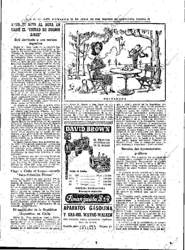 ABC SEVILLA 22-07-1962 página 57