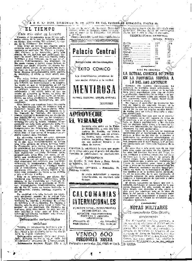 ABC SEVILLA 22-07-1962 página 60