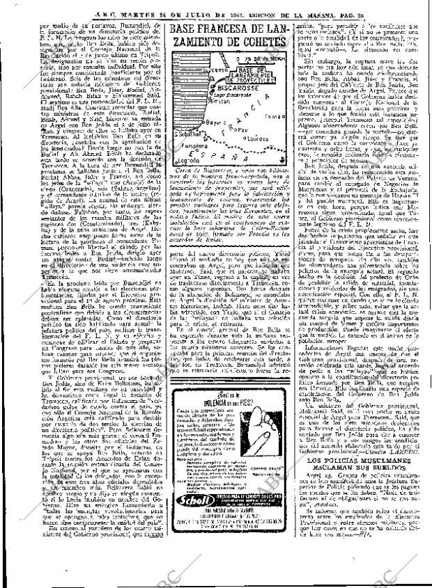 ABC MADRID 24-07-1962 página 26