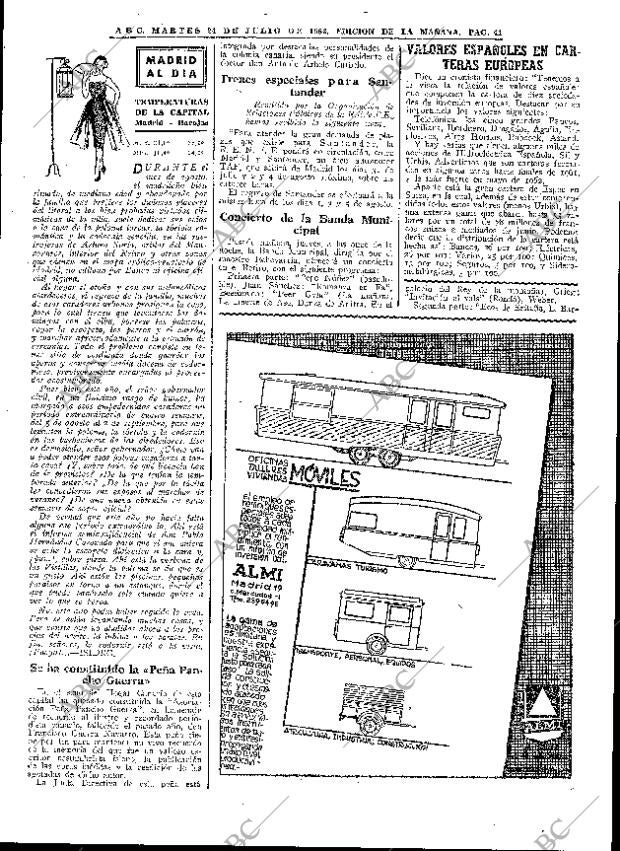 ABC MADRID 24-07-1962 página 41