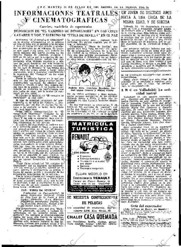 ABC MADRID 24-07-1962 página 51