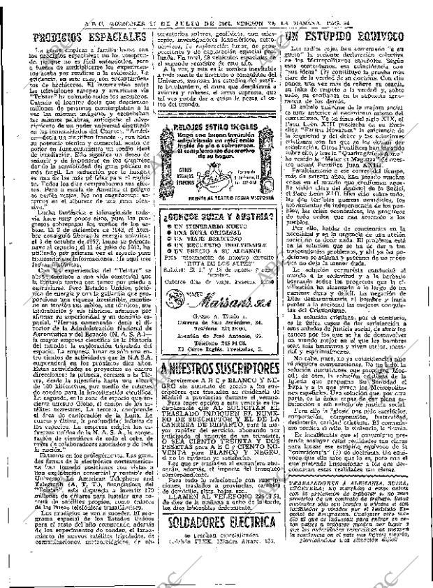 ABC MADRID 25-07-1962 página 34