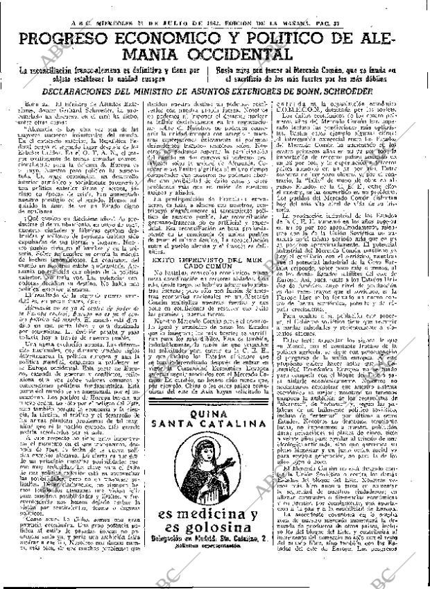 ABC MADRID 25-07-1962 página 37