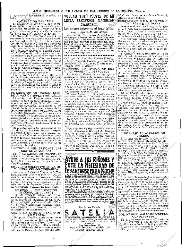 ABC MADRID 25-07-1962 página 44