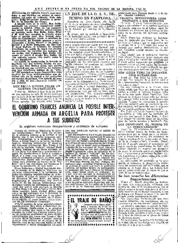 ABC MADRID 26-07-1962 página 32