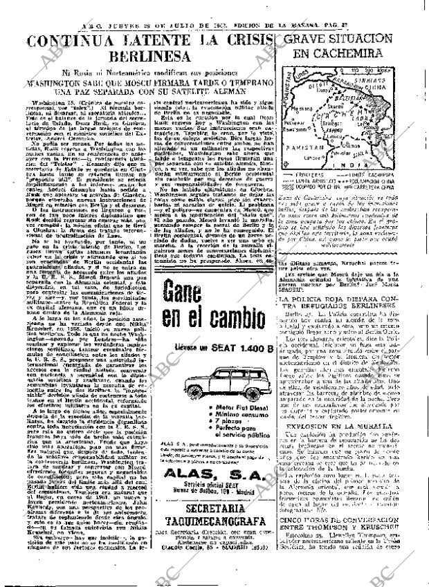 ABC MADRID 26-07-1962 página 37