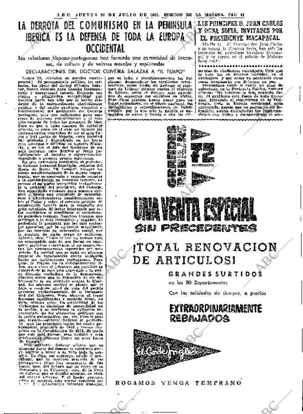 ABC MADRID 26-07-1962 página 41