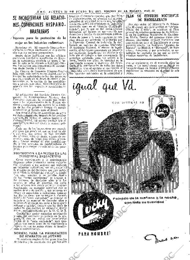 ABC MADRID 26-07-1962 página 43