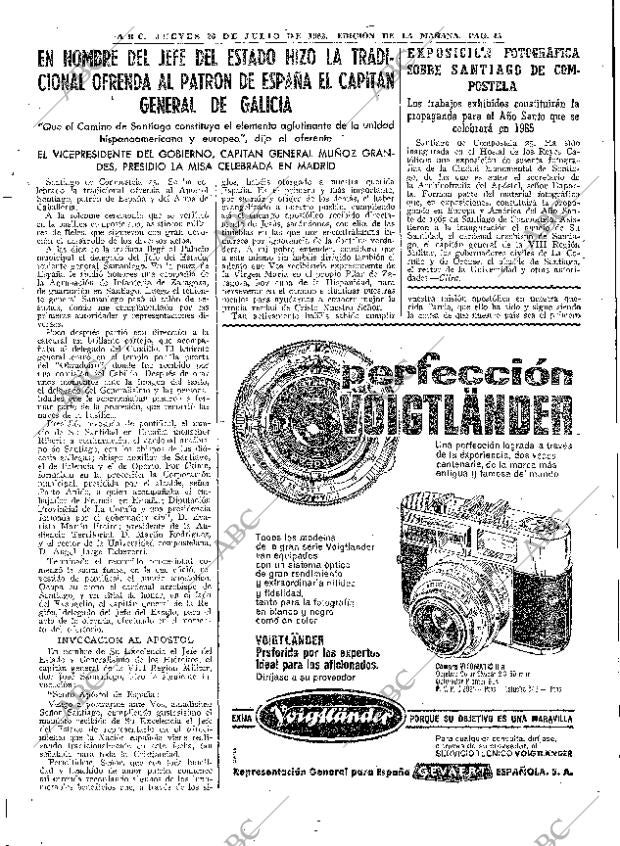 ABC MADRID 26-07-1962 página 45