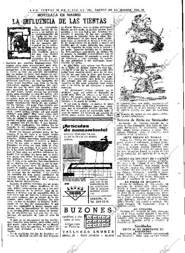 ABC MADRID 26-07-1962 página 55