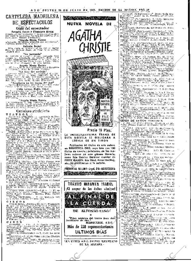 ABC MADRID 26-07-1962 página 59