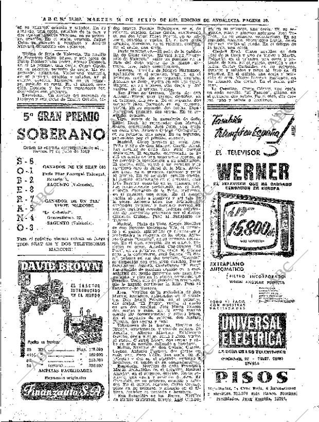 ABC SEVILLA 31-07-1962 página 30