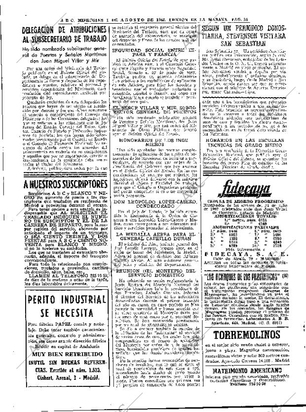 ABC MADRID 01-08-1962 página 24