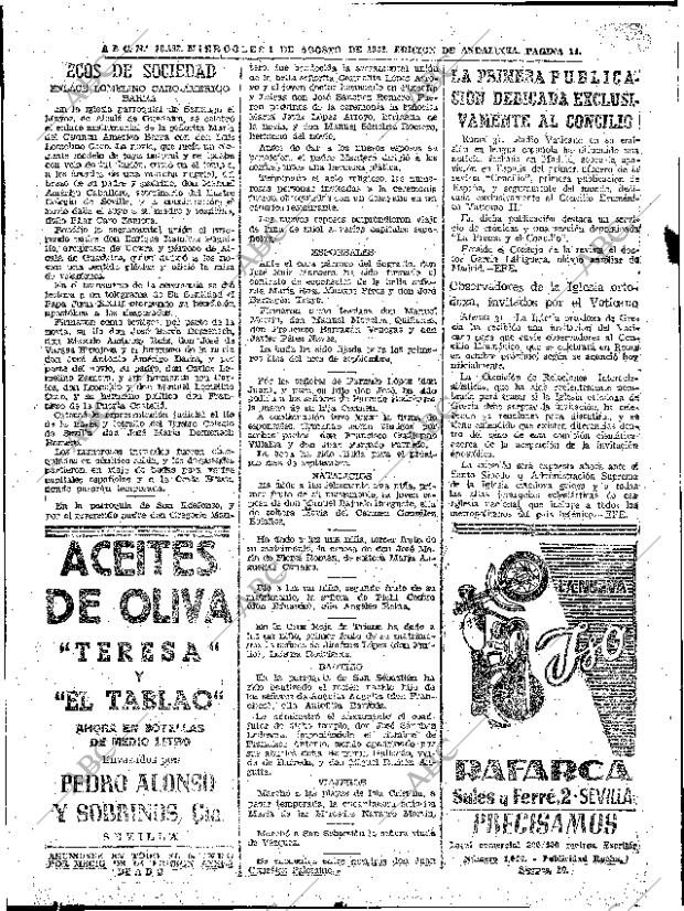 ABC SEVILLA 01-08-1962 página 12