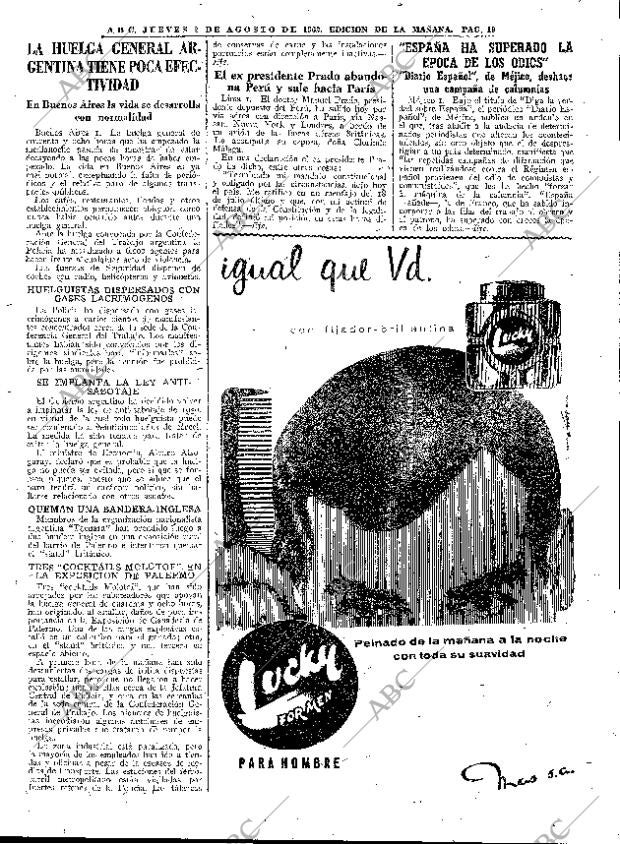 ABC MADRID 02-08-1962 página 19