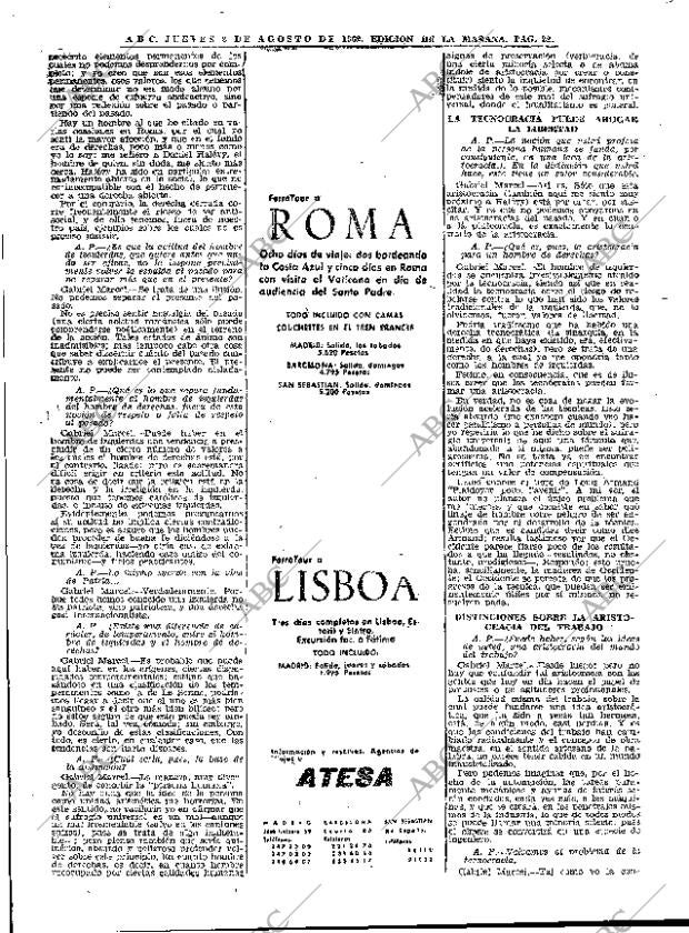ABC MADRID 02-08-1962 página 22