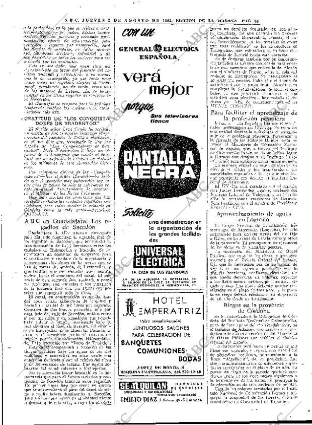 ABC MADRID 02-08-1962 página 28