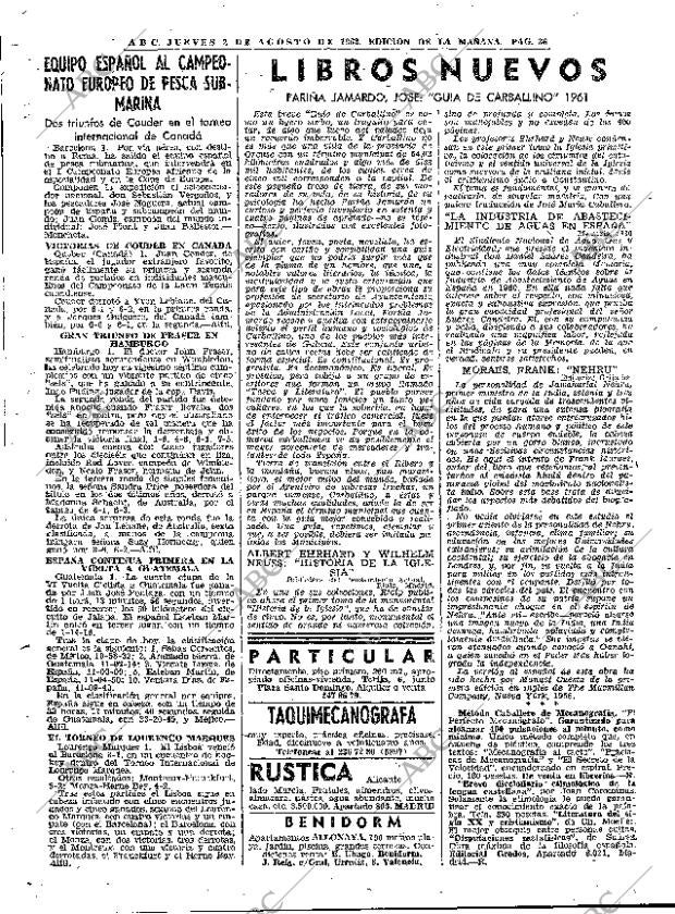 ABC MADRID 02-08-1962 página 36