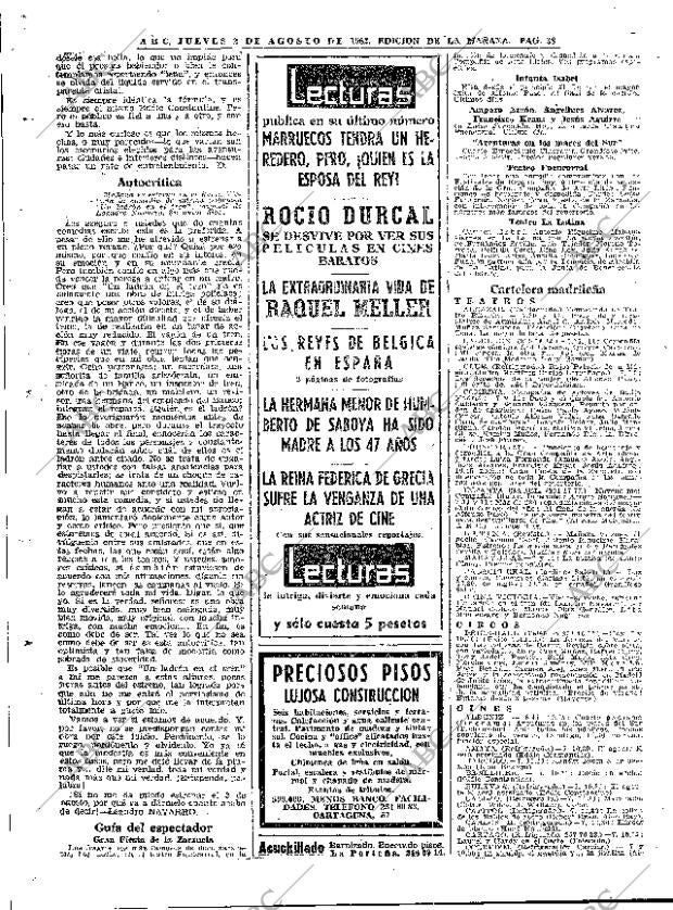 ABC MADRID 02-08-1962 página 38