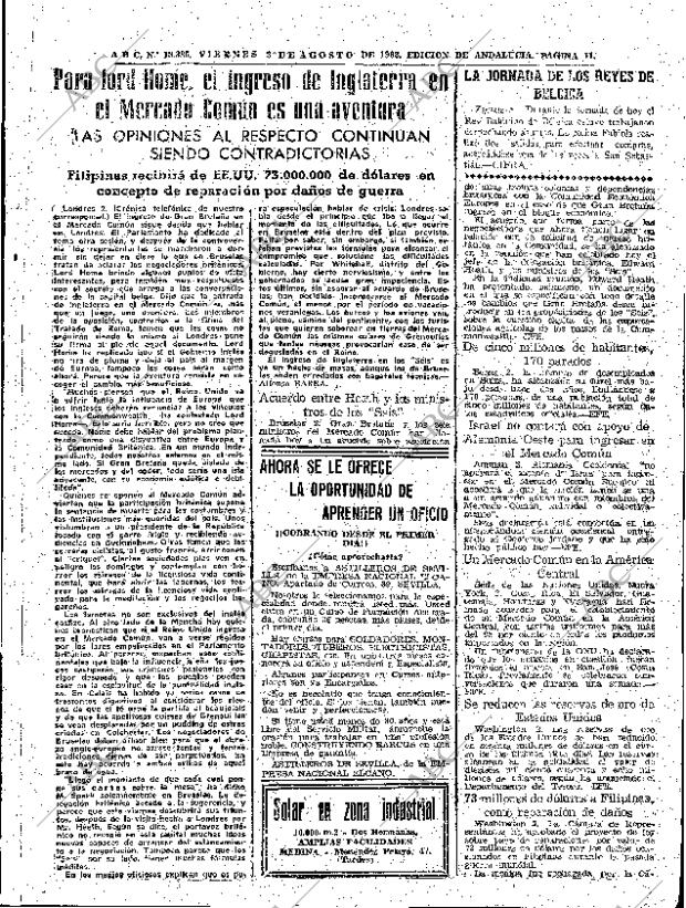 ABC SEVILLA 03-08-1962 página 11