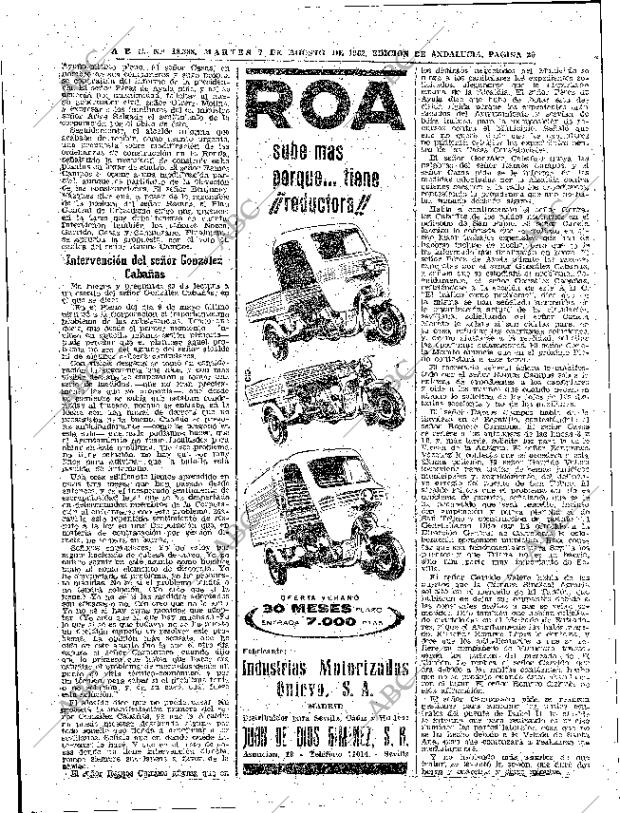 ABC SEVILLA 07-08-1962 página 20