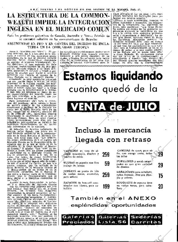 ABC MADRID 09-08-1962 página 17