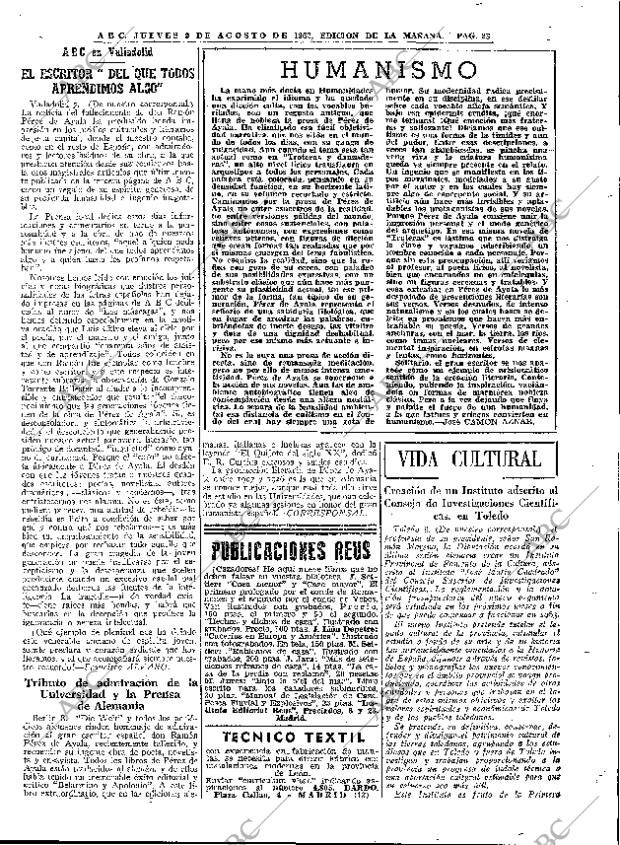 ABC MADRID 09-08-1962 página 23