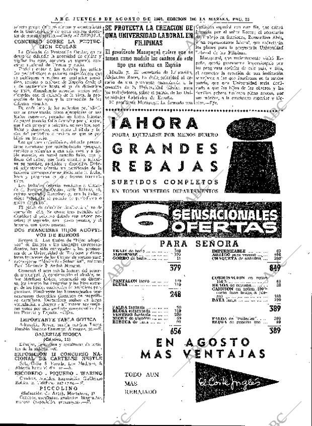 ABC MADRID 09-08-1962 página 25