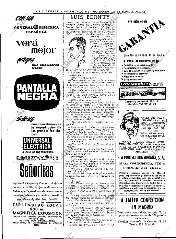 ABC MADRID 09-08-1962 página 26