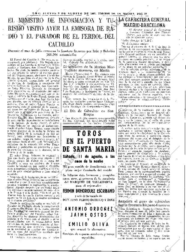 ABC MADRID 09-08-1962 página 27