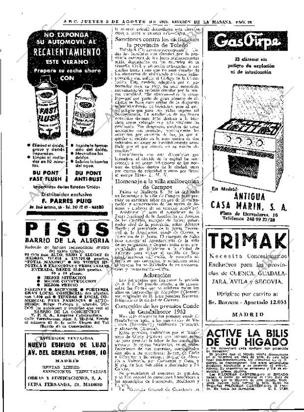 ABC MADRID 09-08-1962 página 28