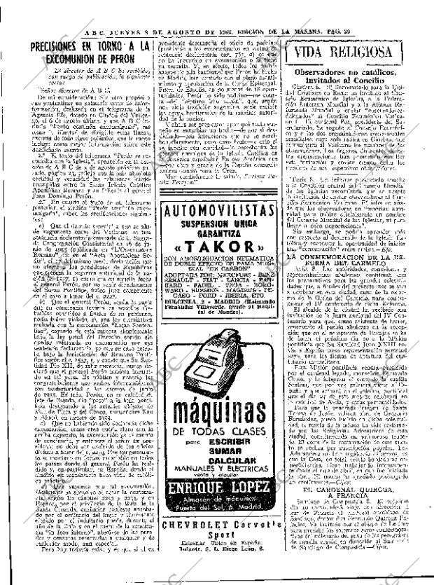 ABC MADRID 09-08-1962 página 30