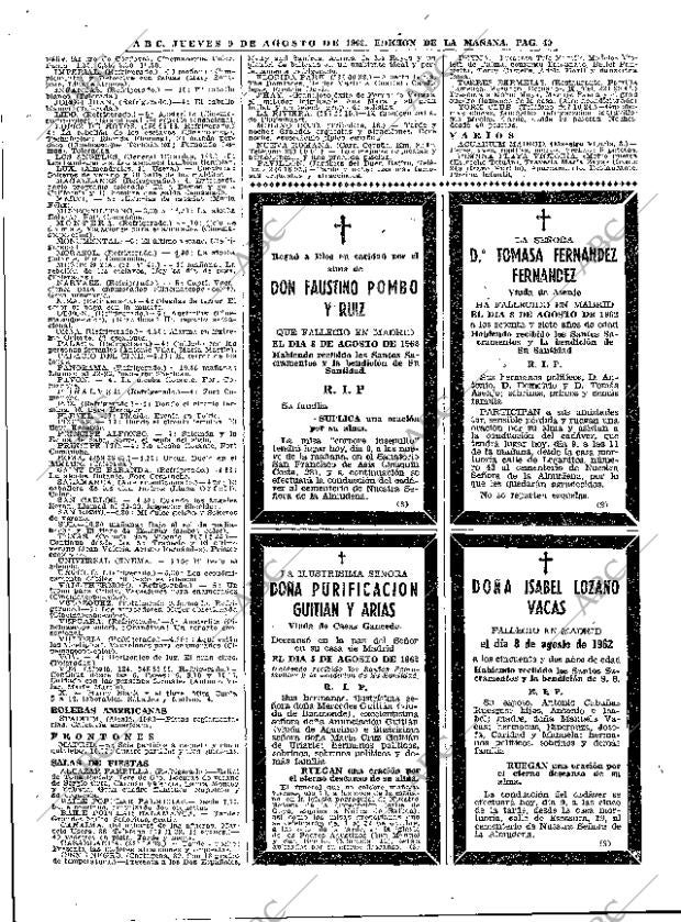 ABC MADRID 09-08-1962 página 40