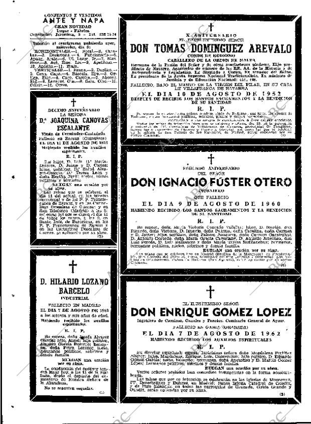 ABC MADRID 09-08-1962 página 46
